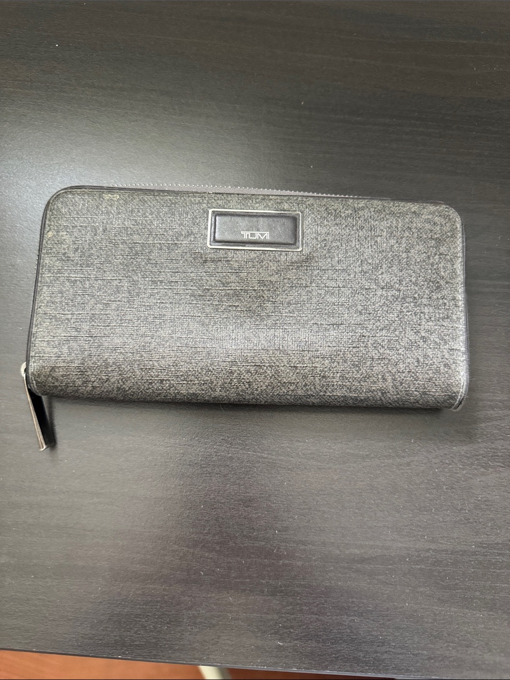 Tumi Grey Wallet